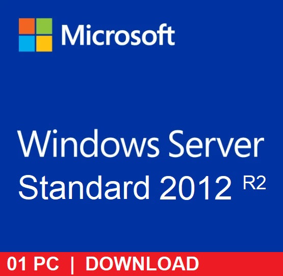 Microsoft Windows Server 2012 Standard | Licença digital