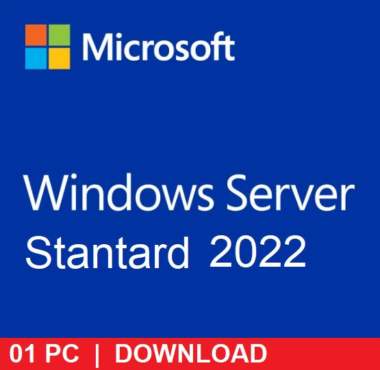 Microsoft Windows Server 2022 Standard | Licença digital + Download