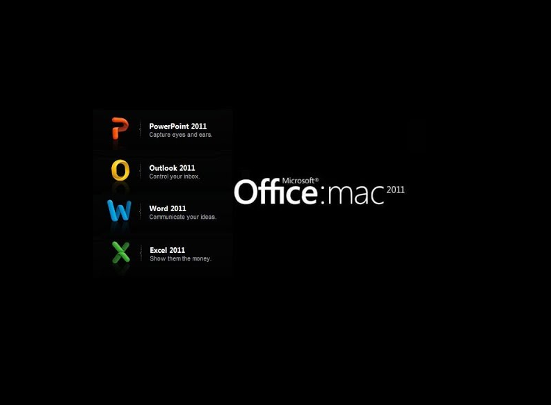 Pacote Office 2011 para Mac até 2012